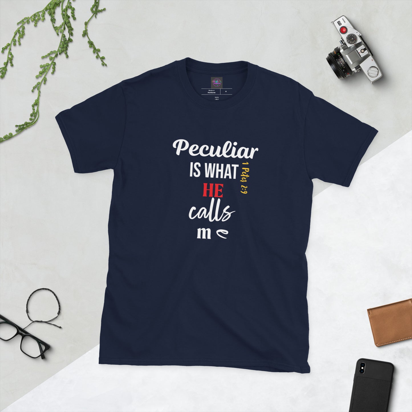 Short-Sleeve Peculiar is What He Calls Me Unisex T-Shirt