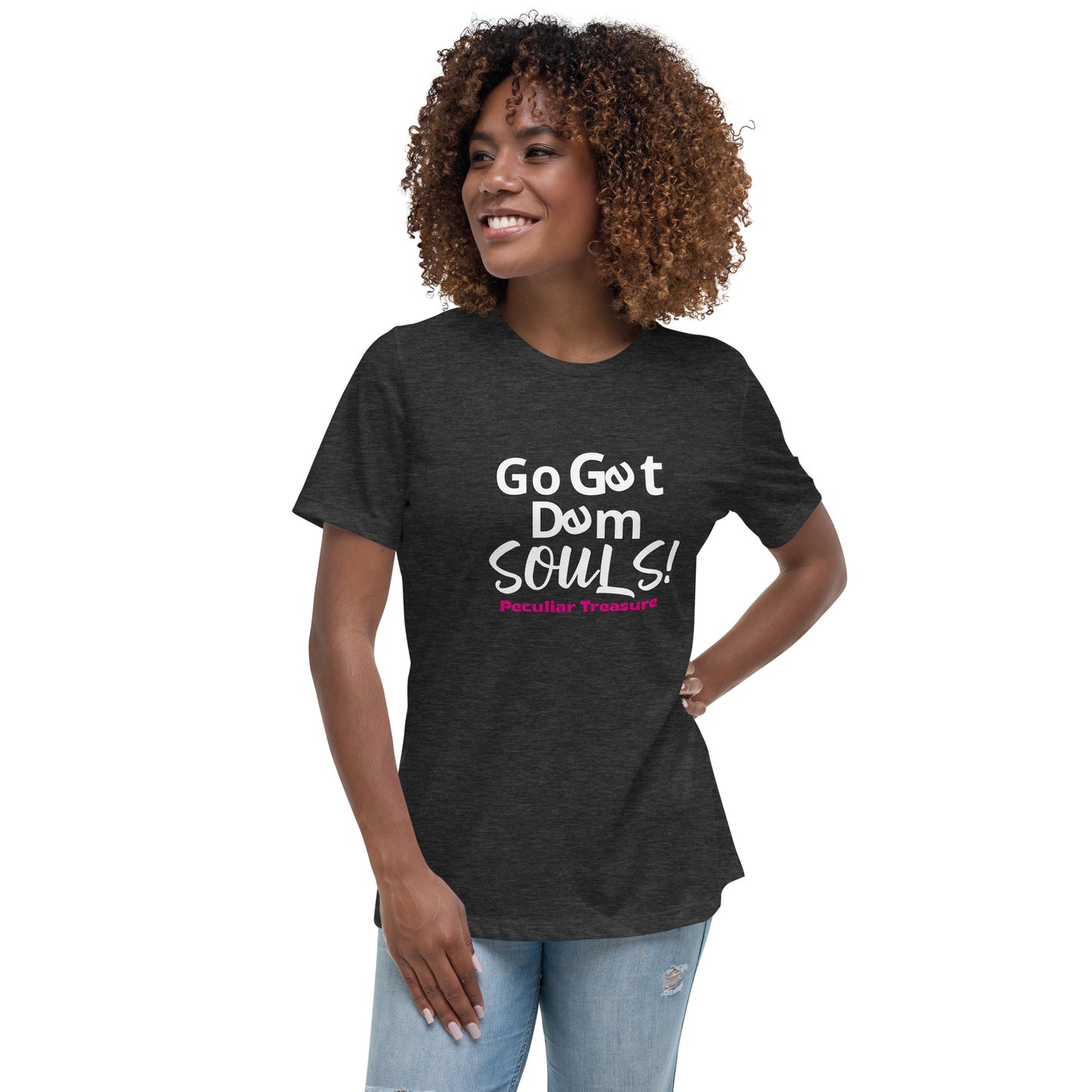 Women's Relaxed Go Get Dem Souls T-Shirt